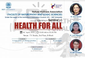 Seminar on “Health For All”