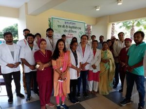 SGT Naturopathy and Yoga Hospital organized an awareness and free medical health check-up camp in The Heartsong Society, Sector 108, Gurugram